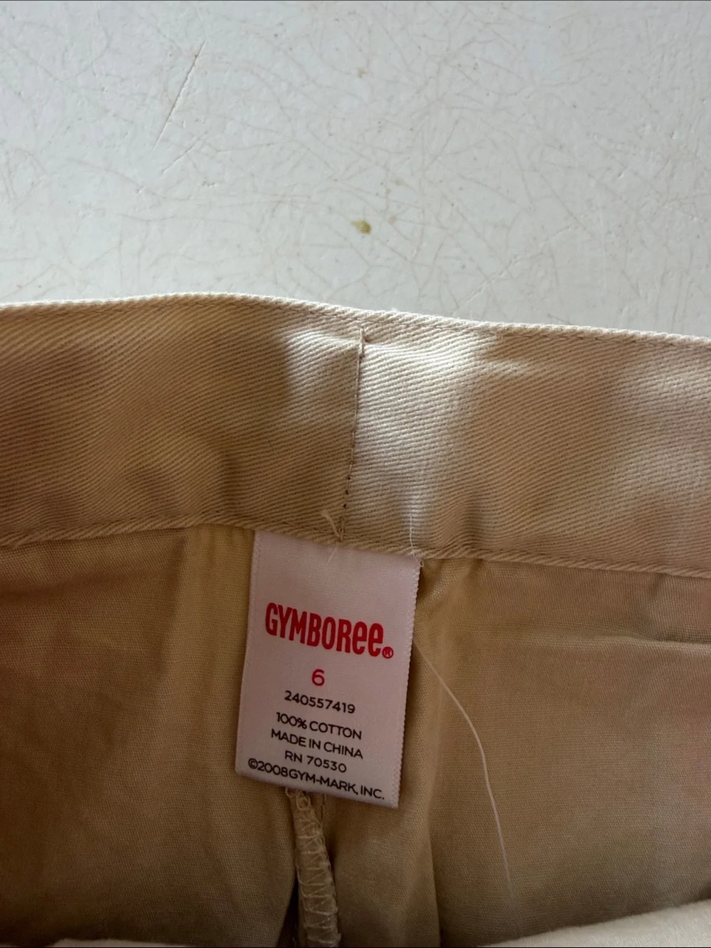 NWT Gymboree Khaki Pleated School Skirt